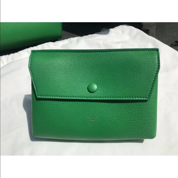 Authentic Green Celine Phantom Tote 100% Calfskin - Picture 6 of 8